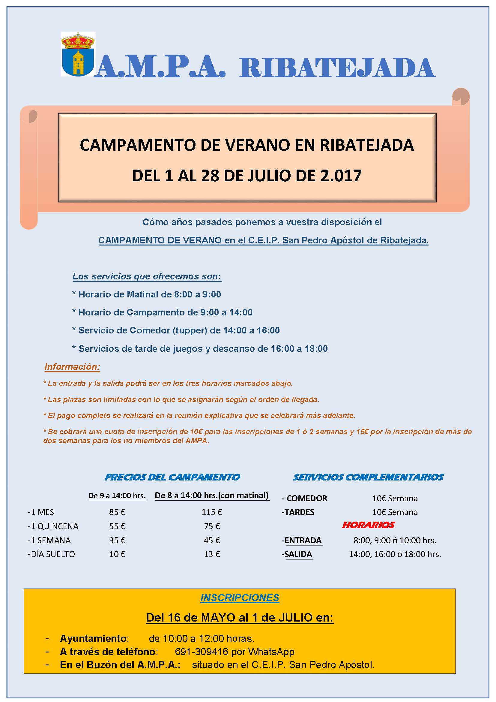 CARTEL AMPA CAMPAMENTO 2017 para Web