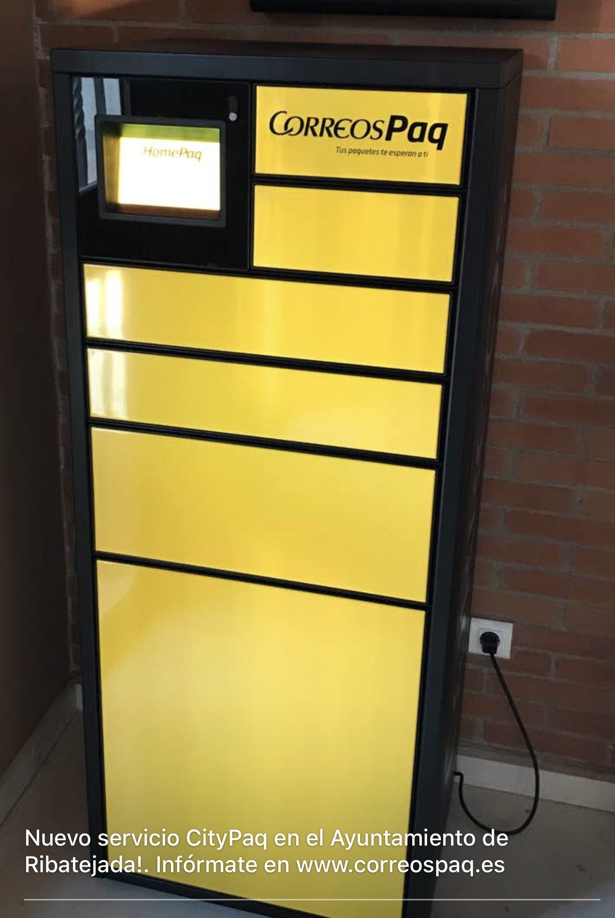 Terminal de CorreosPag en Ribatejada