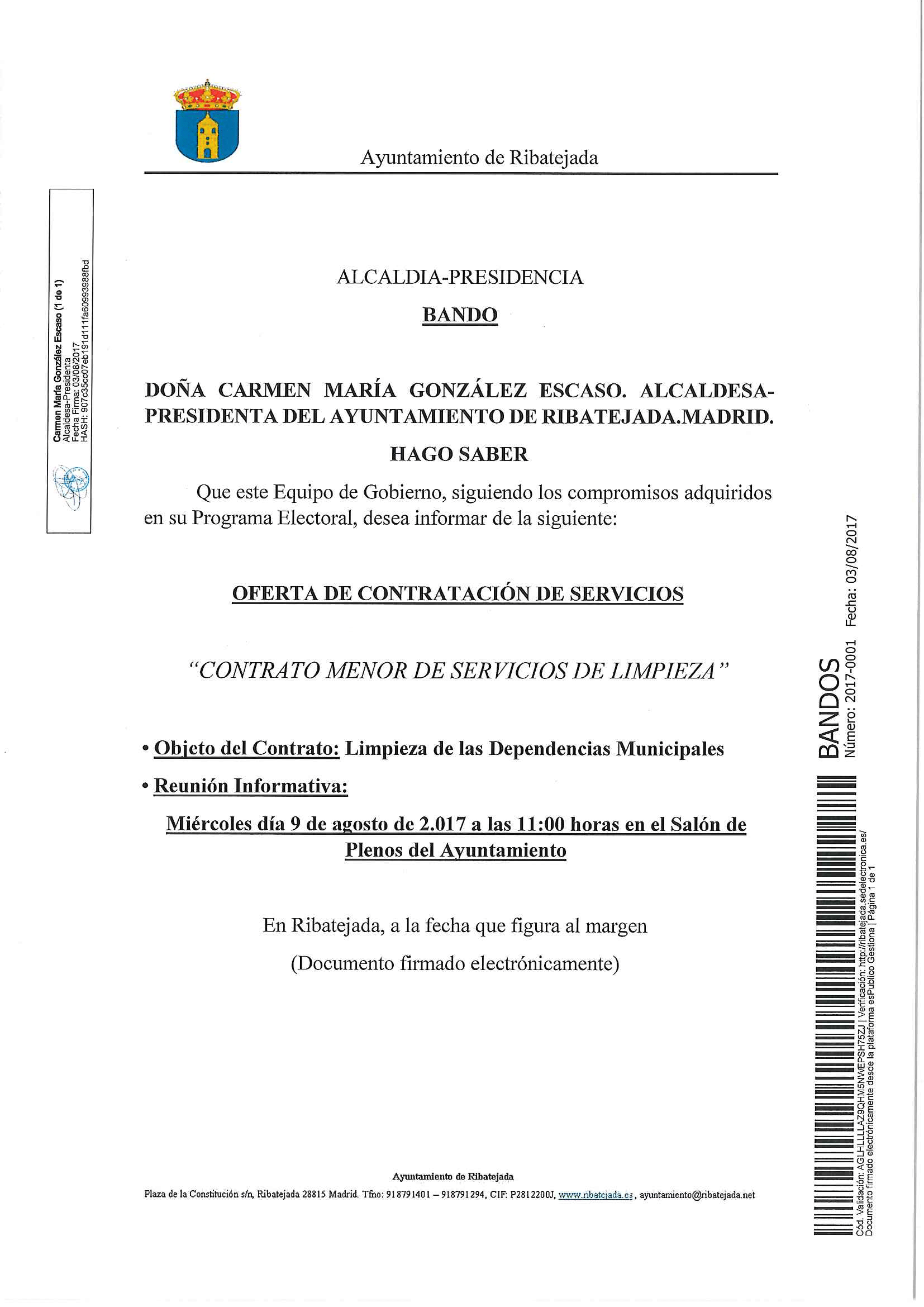 BANDO Reunion Informativa